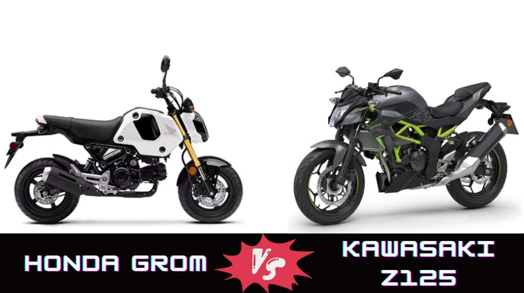 ホンダ・グロム 対 カワサキ・Z125（1）