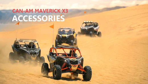 Top10 Can-Am Maverick X3 decent accessories from Kemimoto!