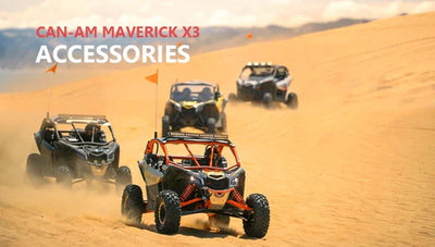 Top10 Can-Am Maverick X3 decent accessories from Kemimoto!