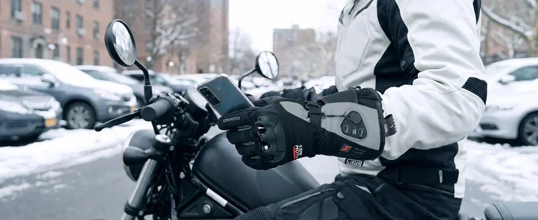 heated motorcycle gloves for winter riding