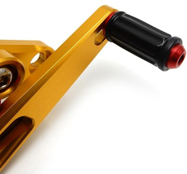 KEMIMOTO ヤマハ R25/R3 MT-03/MT-25 用 バックステップ ゴールド