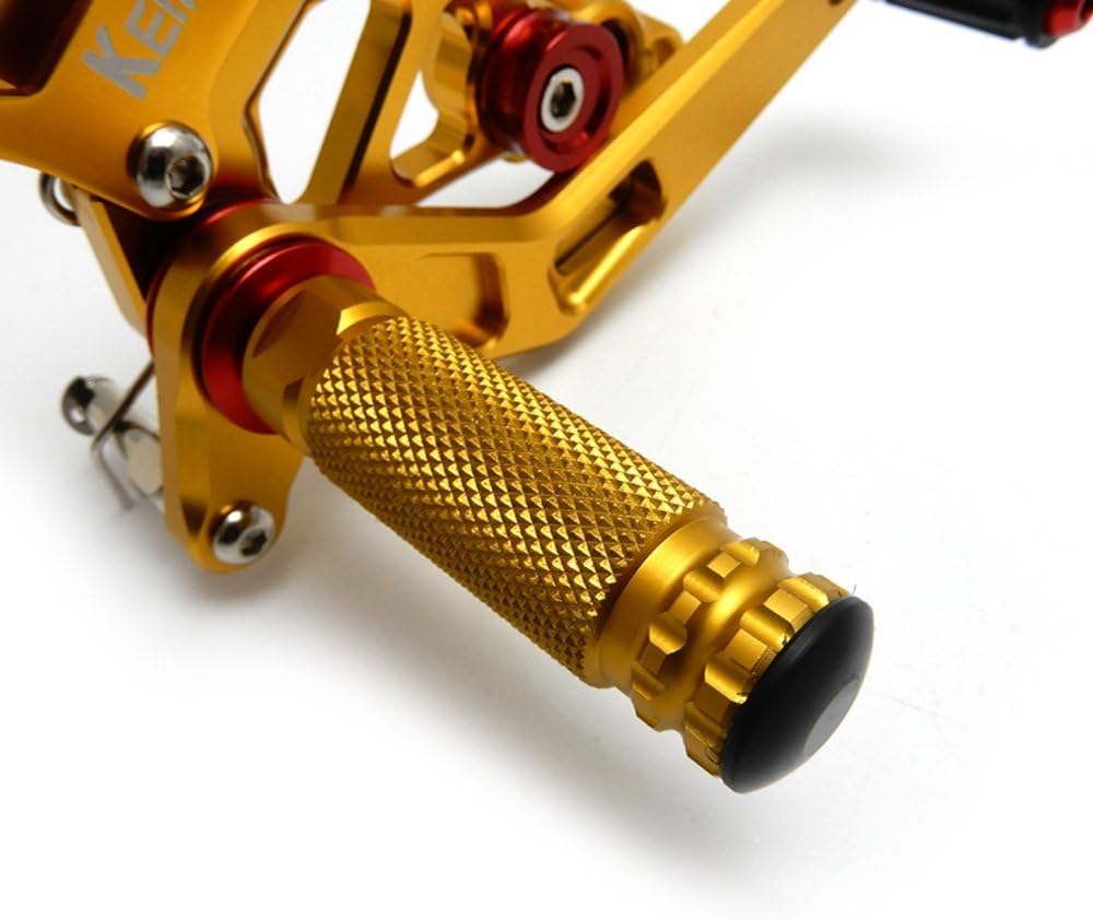 KEMIMOTO ヤマハ R25/R3 MT-03/MT-25 用 バックステップ ゴールド