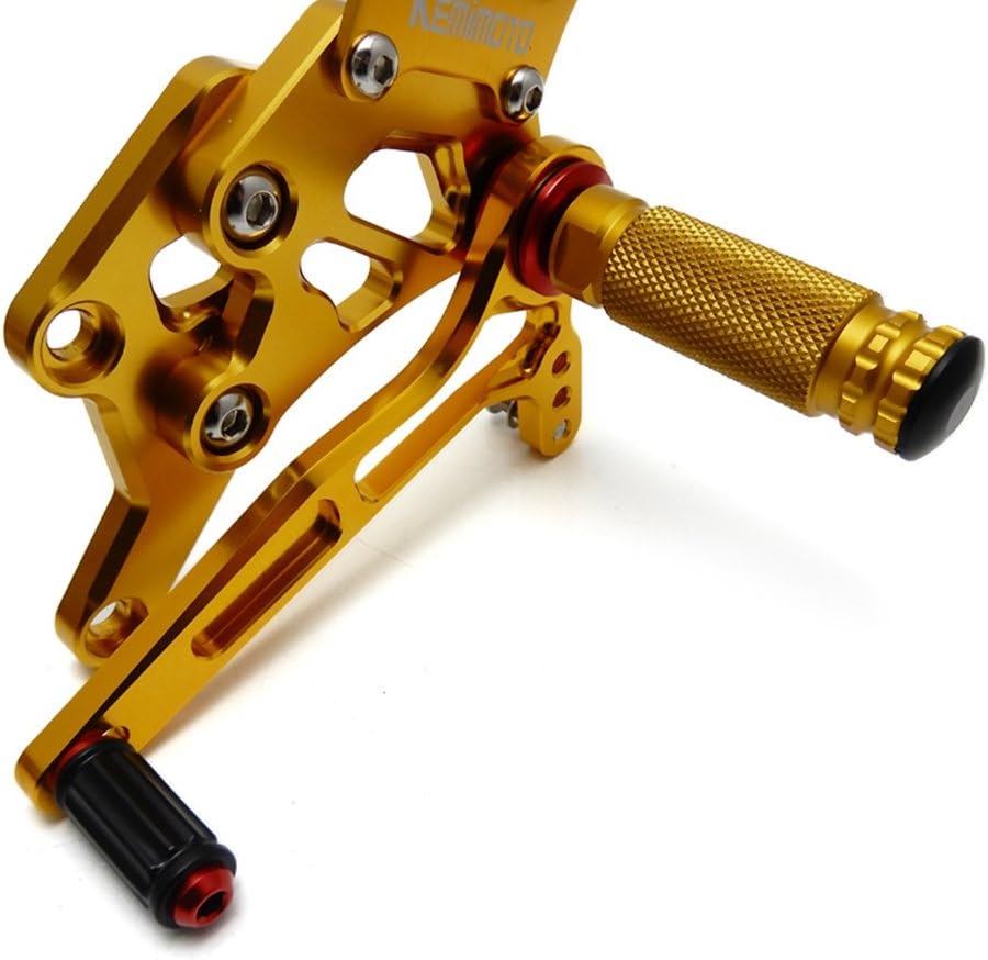 KEMIMOTO ヤマハ R25/R3 MT-03/MT-25 用 バックステップ ゴールド
