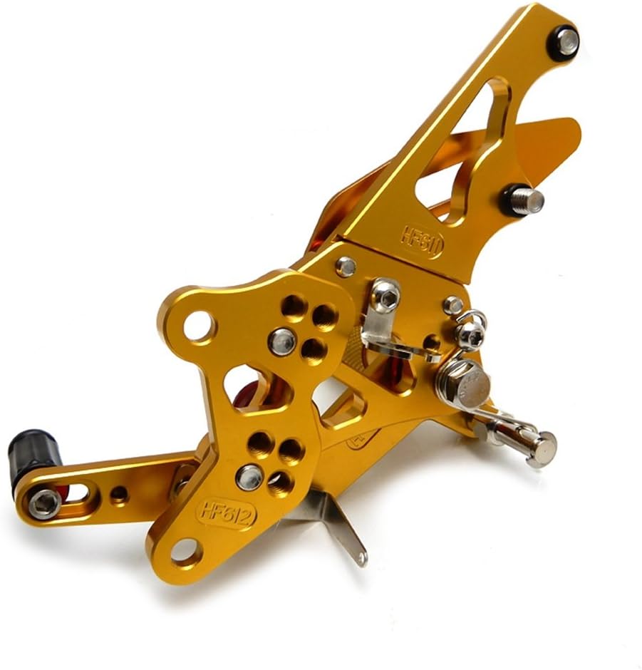 KEMIMOTO ヤマハ R25/R3 MT-03/MT-25 用 バックステップ ゴールド