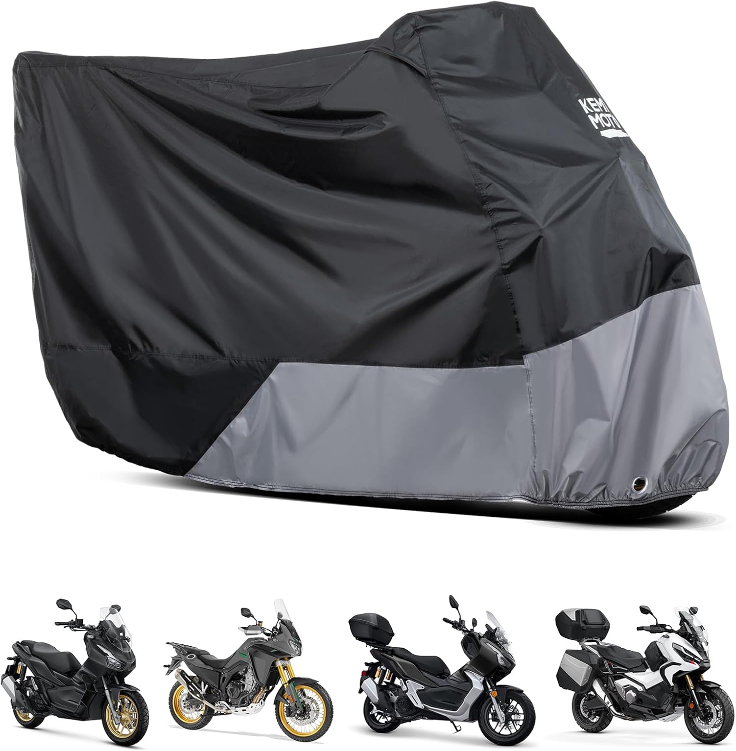 KEMIMOTO アドベンチャーバイクカバー リアボックス対応 防水 UV