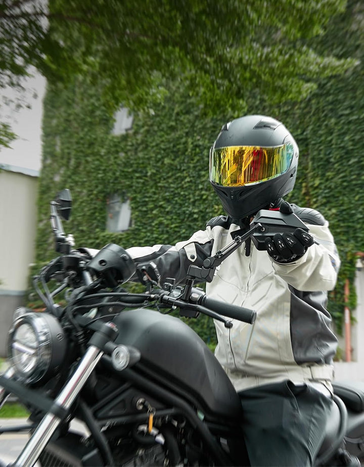 10mm・8mm対応 汎用バイクミラー左右セット 車検対応