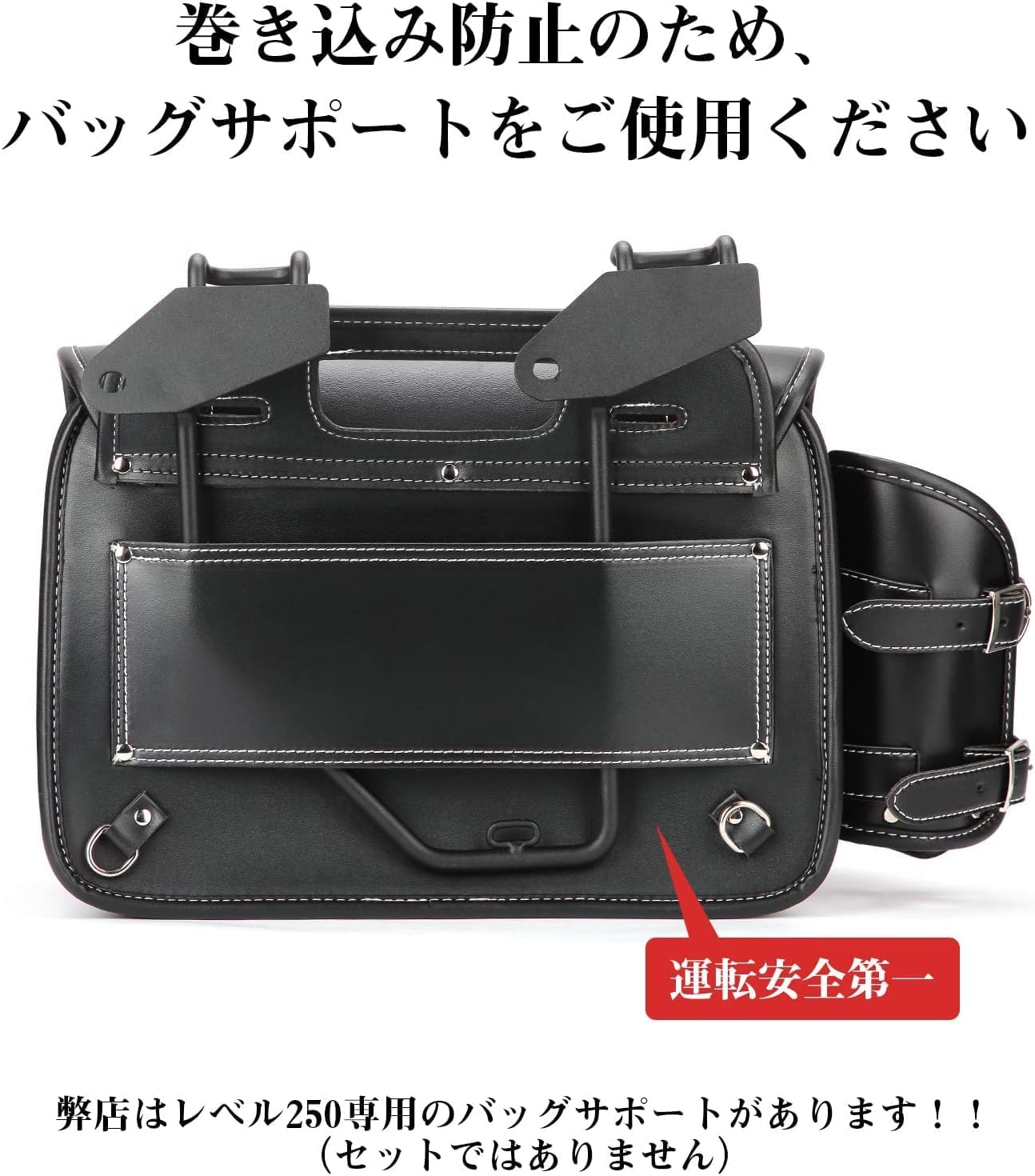 本革 自転車 バイク用 サドルバッグ M ブラック バイク用サイドバッグ 10L ダイヤルロック付き 防撥水 サドルバッグ