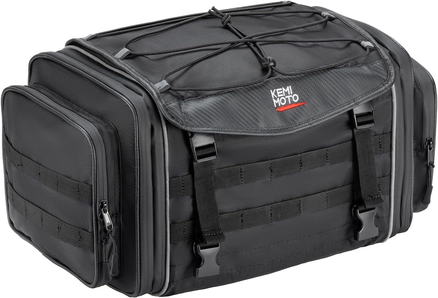 KEMIMOTO 25-30L 防水拡張 バイクリアバッグ レインカバー付 – JP Kemimoto