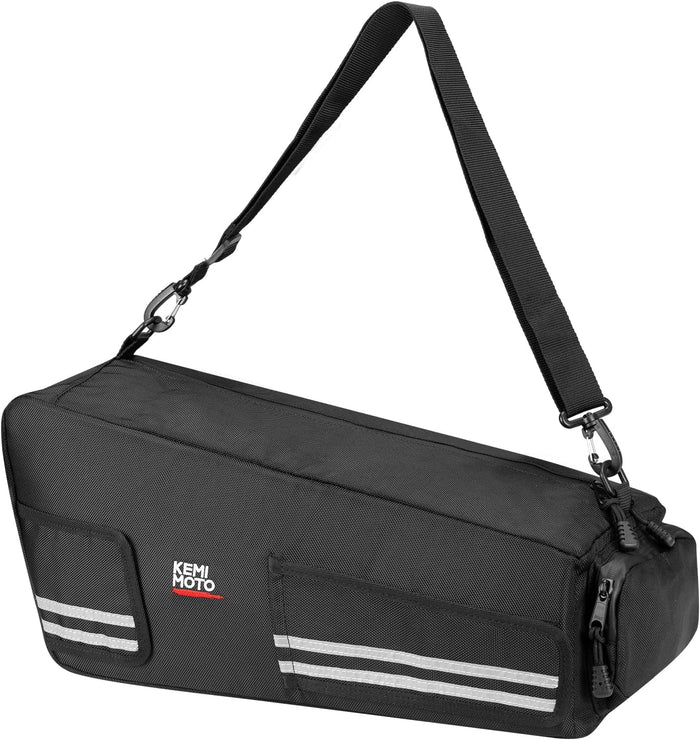KEMIMOTO ズーマー 収納ボックス 27L 撥水仕様 Ruckus NPS50 2003-2024対応 ブラック バイク用 収納バッグ カスタムパーツ
