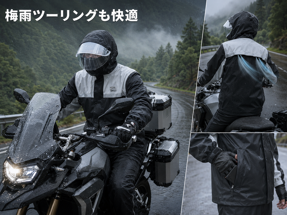 梅雨のツーリング