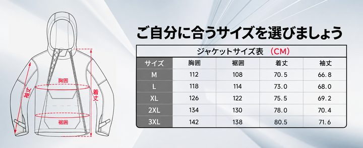270gインナー・CEプロテクター付き3-in-1防風ソフトシェルバイクジャケット