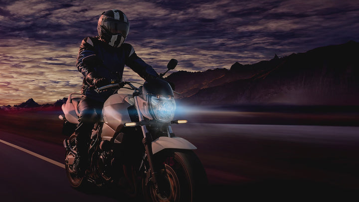 KEMIMOTO バイク LED ウインカー M10 専用 流れるアンバー 12V 高輝度 IP67 防水 抵抗付き 4 個セット 汎用