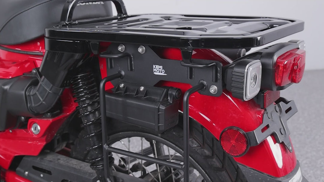 KEMIMOTO CT125・ハンターカブ専用 サイドバッグサポート サドルバッグサポート 高強度