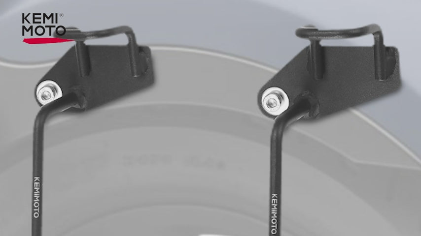 二輪車用サイドバッグ レブル250 500（2020 2021 2022）左側 専用 高強度 ブラック