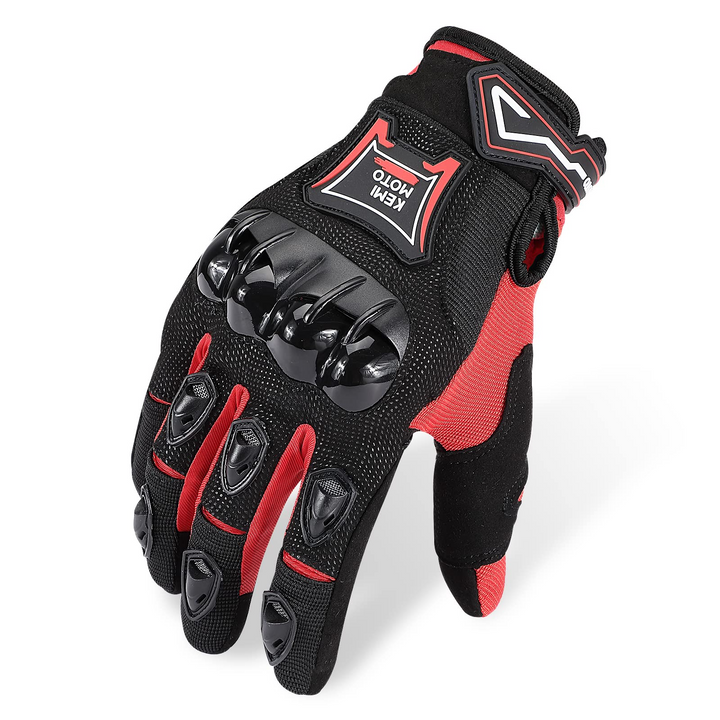 バイク 超軽量 夏用 メッシュ 通気性 グローブ スマホ対応 滑り止め 耐衝撃 保護 春夏秋冬