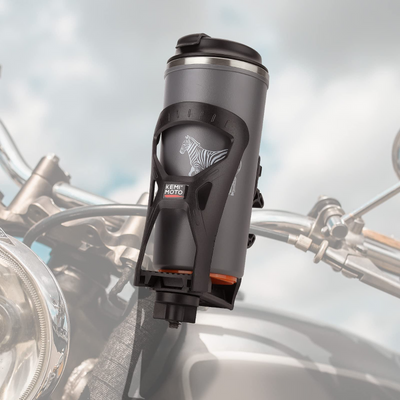 自転車ボトルケ取付簡単 ハンドルバー型 耐久性 360°回転調整可能 50-85mmサイズ調整可能